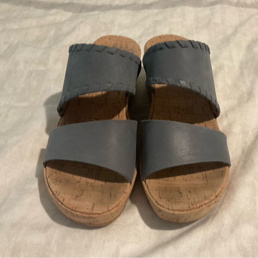 Korks blue cork wedge 8